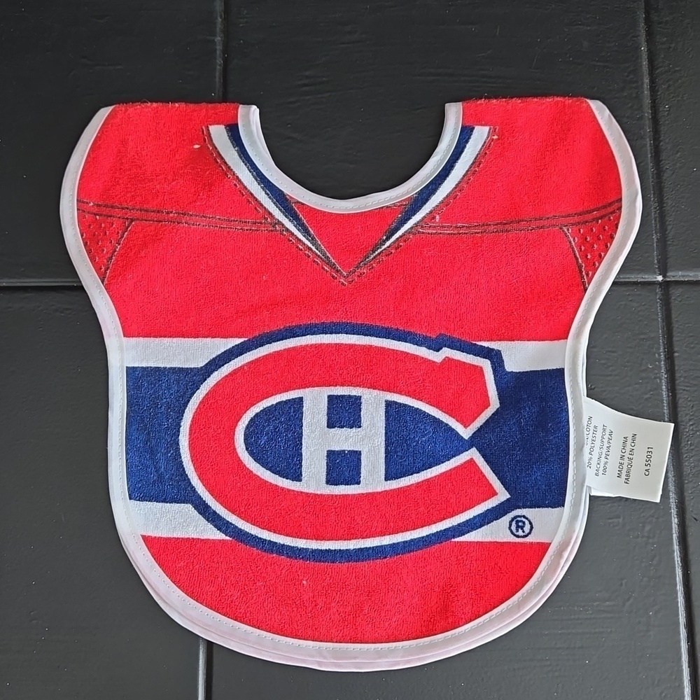 NHL Montreal Canadian bibs, nwot, set of two